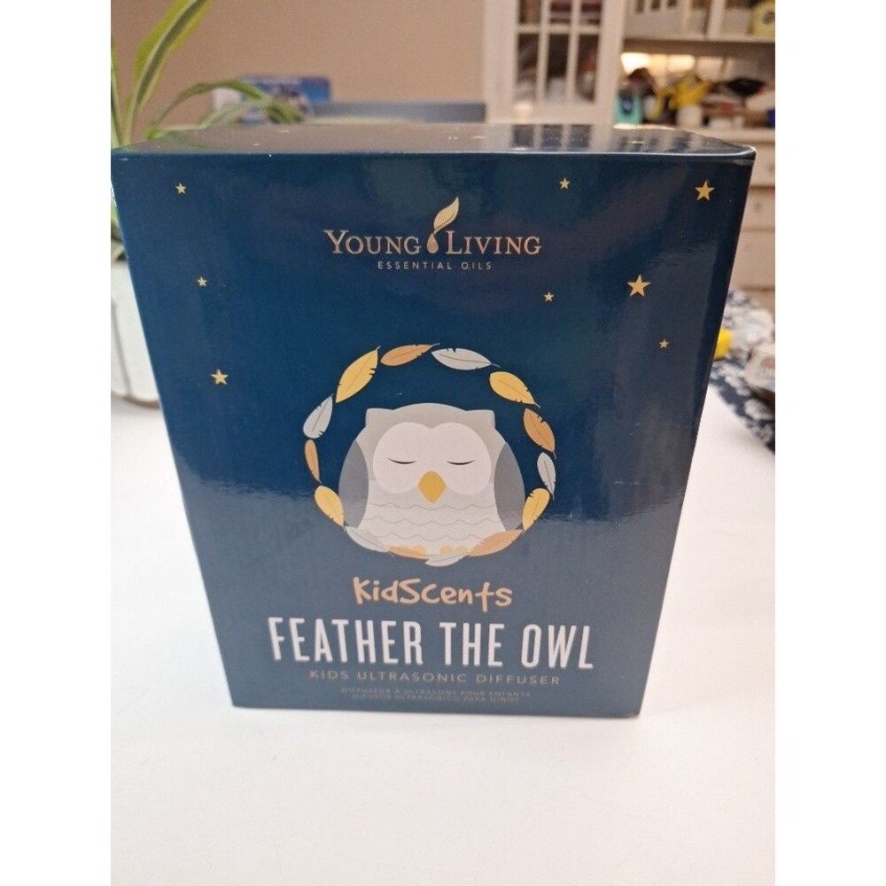 Young Living Essential Oil KidScents Feeather Owl Ultrasonic Diffuser Open Box